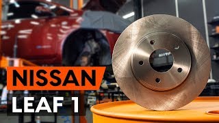 Instalação Disco de travão dianteiros e traseiros NISSAN LEAF: vídeo manual