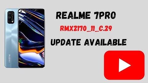 Realme 7pro C.29 update || #realme #realmeupdate #realmec29
