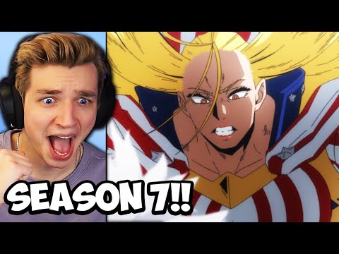 MY HERO ACADEMIA RETURNS!! SEASON 7 PREMIERE REACTION!