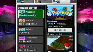 Pokemon Server for Minecraft Bedrock Edition! 😱 screenshot 5