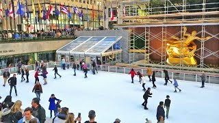 Ice rink at rockefeller center, midtown manhattan, new york city
center is one of city’s most celebrated attractions. in the he...