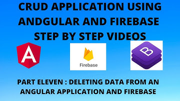 Deleting data from an Angular Application and Firebase
