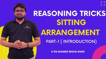 Sitting Arrangement (Reasoning) Part-1/15 (Introduction)