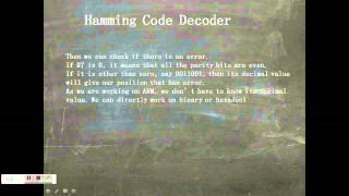 Hamming Code Decoder ARM(even parity) Net Worth