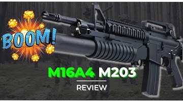 The Ultimate M16A4 Upgrade: A Grenade Launcher!