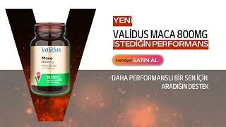 Dayanılmaz Hafifliği Yaşayın: Validus Maca 800mg Performans Arttırıcı!