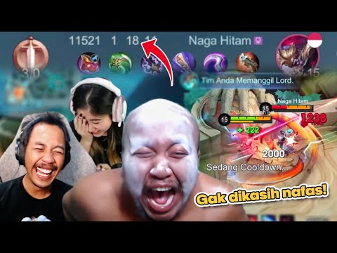 Kena Lock Semua Orang❗️Bang Pascol Bener-Bener Gak Dikasih Nafas WKWKWKWKWK - Mobile Legends