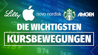 Apple, Starbucks, Amgen, Novo Nordisk, Eli Lilly im Check!