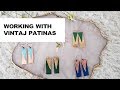 Using Metal Patinas to Brighten Jewelry (vintaj patina)