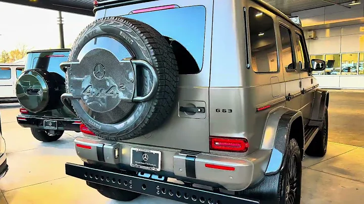 The new Mercedes-AMG G 63 4x4² | Walk Around #gclass #mercedesamg #g63amg