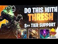 WILD RIFT | Thresh Is S++ Tier If You Do This! | Challenger Thresh Gameplay | Guide & Build