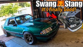 Turbo 5.0 Mustang POV Drive | Supercharged 5.0 Mustang All Done! “Notchback FoxBody”