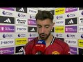 "It upset me because the referee didn't apologise" ☹️ | Bruno Fernandes discusses his penalty miss
