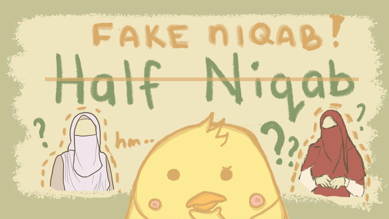 ╰┈➤ ❝ Half Niqab or Fake Niqab? ❞