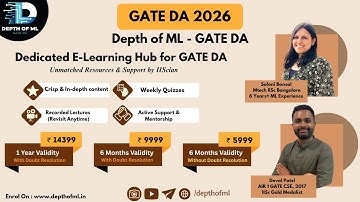 Big Announcement | Pricing Plans for GATE DA 2026 Full Course