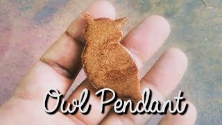 Escagedo - Owl pendant de-molding/ resin and rubber mold