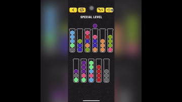 Ball Sort Special Level (after Level 595)