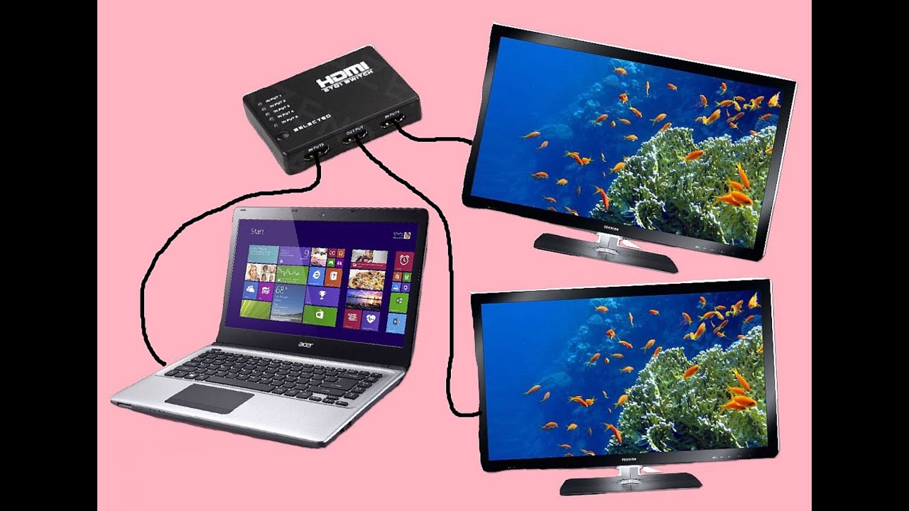 how to connect pc laptop to projector using hdmi