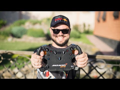 Видео: Самый технологичный руль - обзор Fanatec CSL Elite Steering Wheel McLaren GT3
