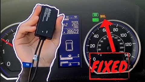 Just Plug In A Canbus Decoder! DRL Light Fix Auxito