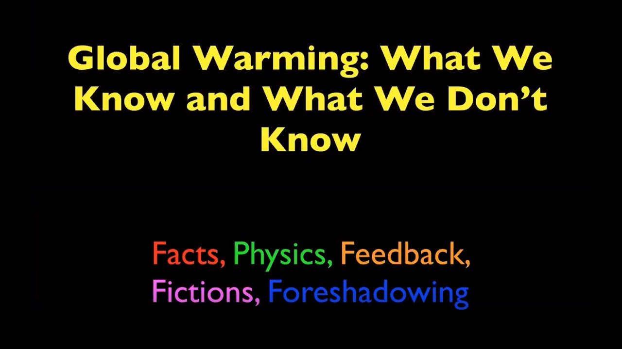 "Where Did All That CO2 Come From?" - Dr. David Helfand, Columbia University