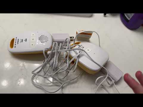VTech Upgraded Audio Baby Monitor with Rechargeable Battery, Long Range, and Crystal-Clear Sound