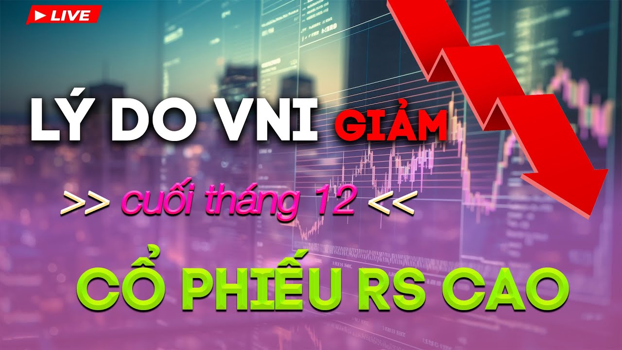 TẠI SAO VNI GIẢM - Theo dõi cổ phiếu có RS CAO (18.12.2023)