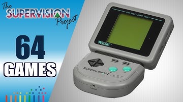 The Watara SuperVision Project - All 64 SuperVision games - Every game (US/EU/JP)