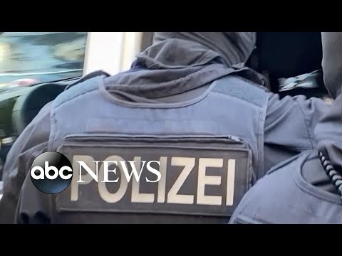 German police detain dozens on suspected plot to overthrow government.