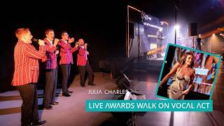 Live Awards Walk On Vocal Act | Delivering exciting, high-energy moments throughout your event