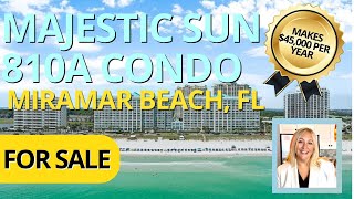 Gulf View Condo at Majestic Sun 810 with Seascape Resort Amenities