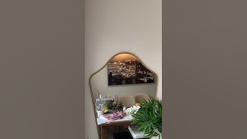 Asymmetrical Mirror Home Decor,Irregular Mirror,Aesthetic Mirror Wall Decor #shorts