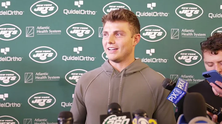 "Competition Brings Out The Best In Everyone" | Zach Wilson Media Availability | New York Jets | NFL