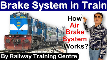 Brake System in Train || Air Brake in Train || Twin Pipe Air Brake System की पूरी जानकारी