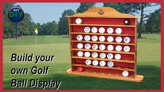 Build Your Own Golf Ball Display