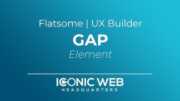 How to Set Up the Gap Element in the Flatsome UX Builder