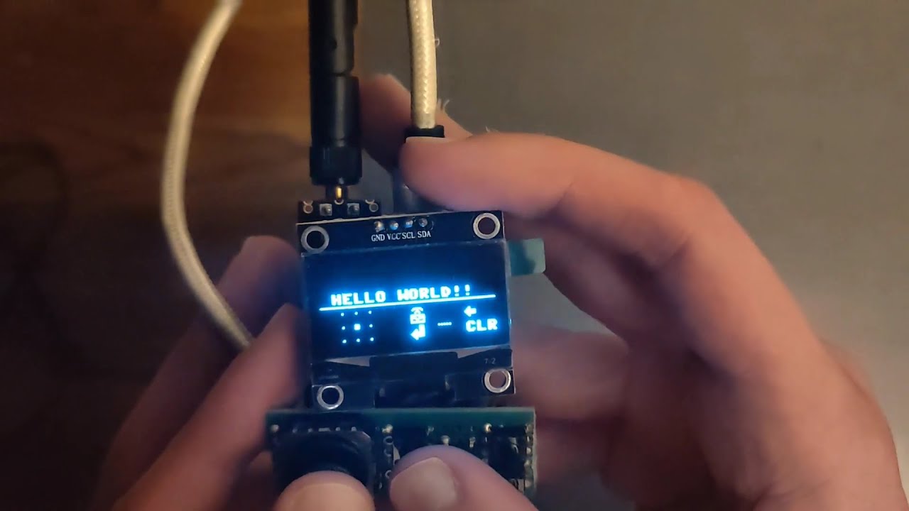 Communication device using Raspberry Pi Pico and NRF24L01 - YouTube