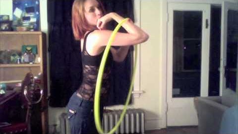 Hula Hoop Tutorial  Elbow Lock and Turn