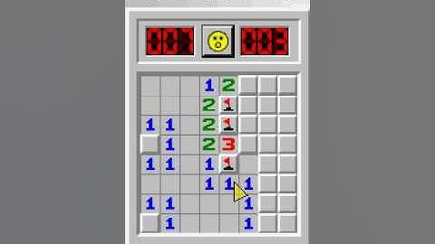 Minesweeper Beginner 4 Seconds