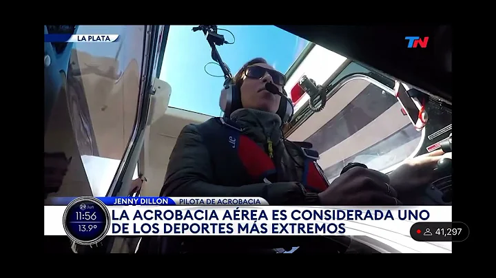 Jenny Dillon Piloto de acrobacia area en TN