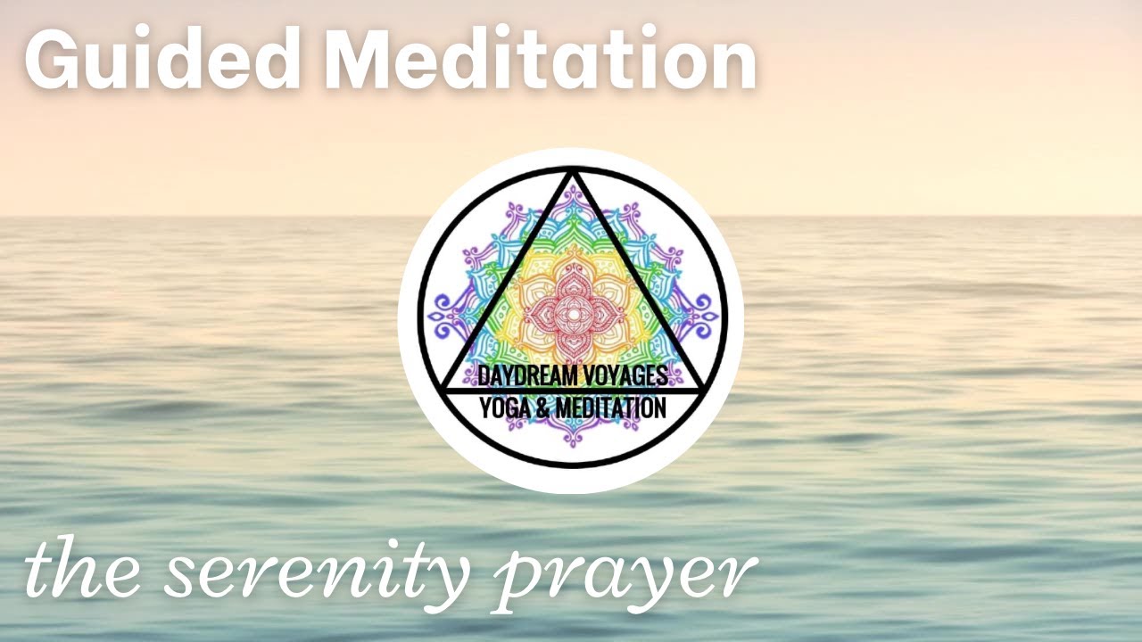 Молитва о спокойствии, управляемая медитация АА от Эми Г.