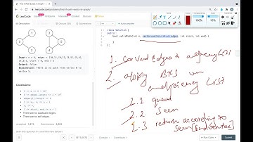 Find if Path Exists in Graph | LeetCode 1971 | English