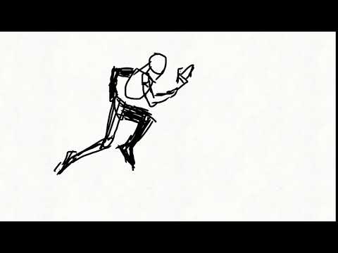 basic Run cycle key frames