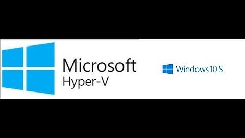 Configure Hyper-V Core From Windows 10