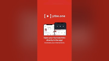 Open your YouTube link directly in the app! - Ytbe.one
