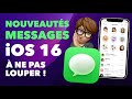 iOS 16 - iPadOS 16 • Les 8 nouveautés de MESSAGES à ne pas louper ! iPhone • iPad