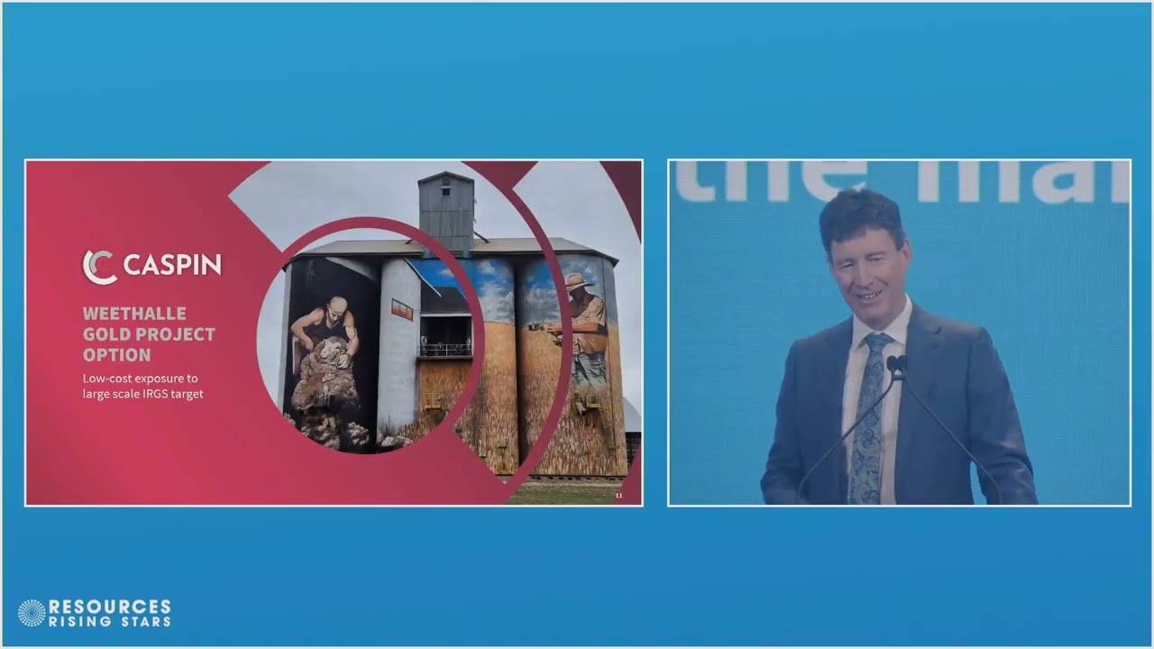 Caspin Resources MD Greg Miles | Resource Rising Stars Gold Coast 2025 – Presentation Replay