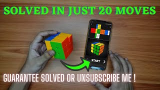 How To SOLVE RUBIK'S CUBE using Mobile Phone in Hindi screenshot 2