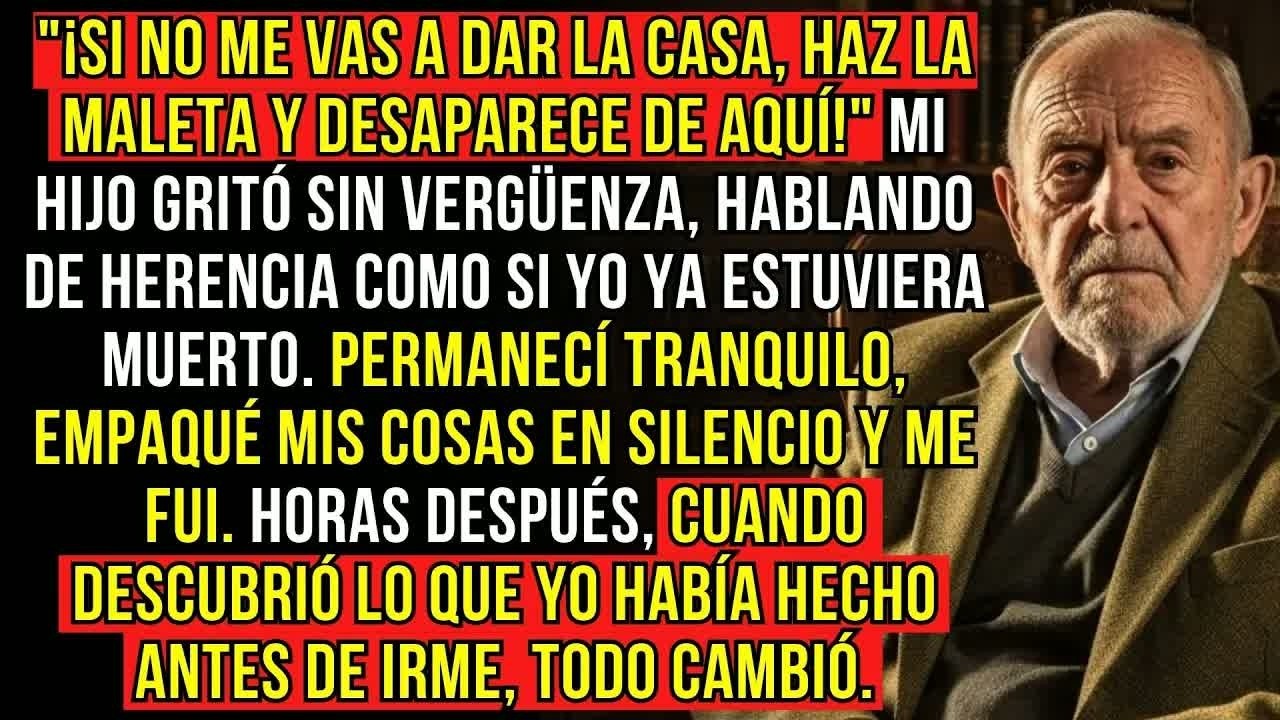 ME GRITÓ “¡VETE SI NO ME DAS LA CASA!” EMPAQUÉ Y ME FUI… Y MI ÚLTIMA JUGADA LO DESTROZÓ 😳