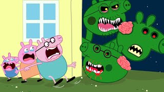 Peppa Pig Zombie Apocalypse, Zombie At The House | Peppa Pig Funny Animation by Peppa Min 151,219 views 1 month ago 1 hour, 7 minutes